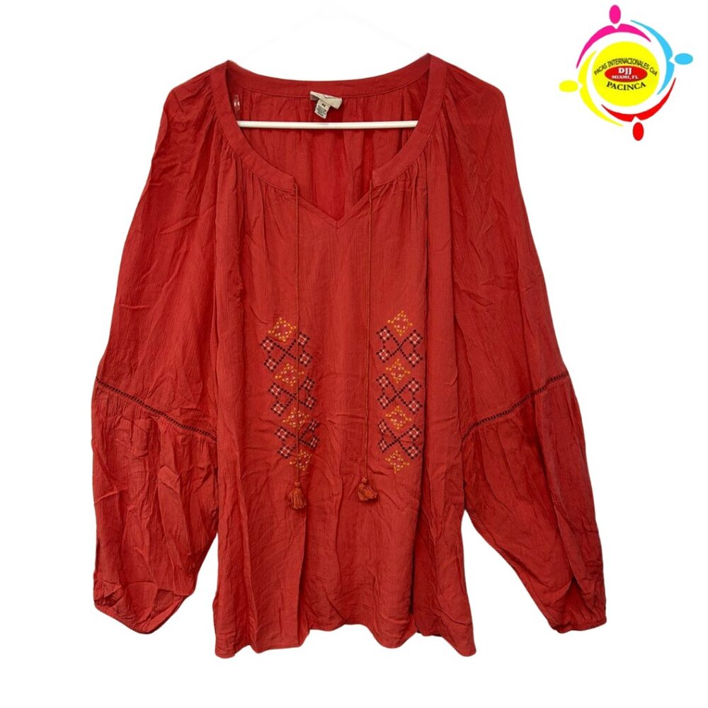 *ST. JOHN'S BAY BLOUSE